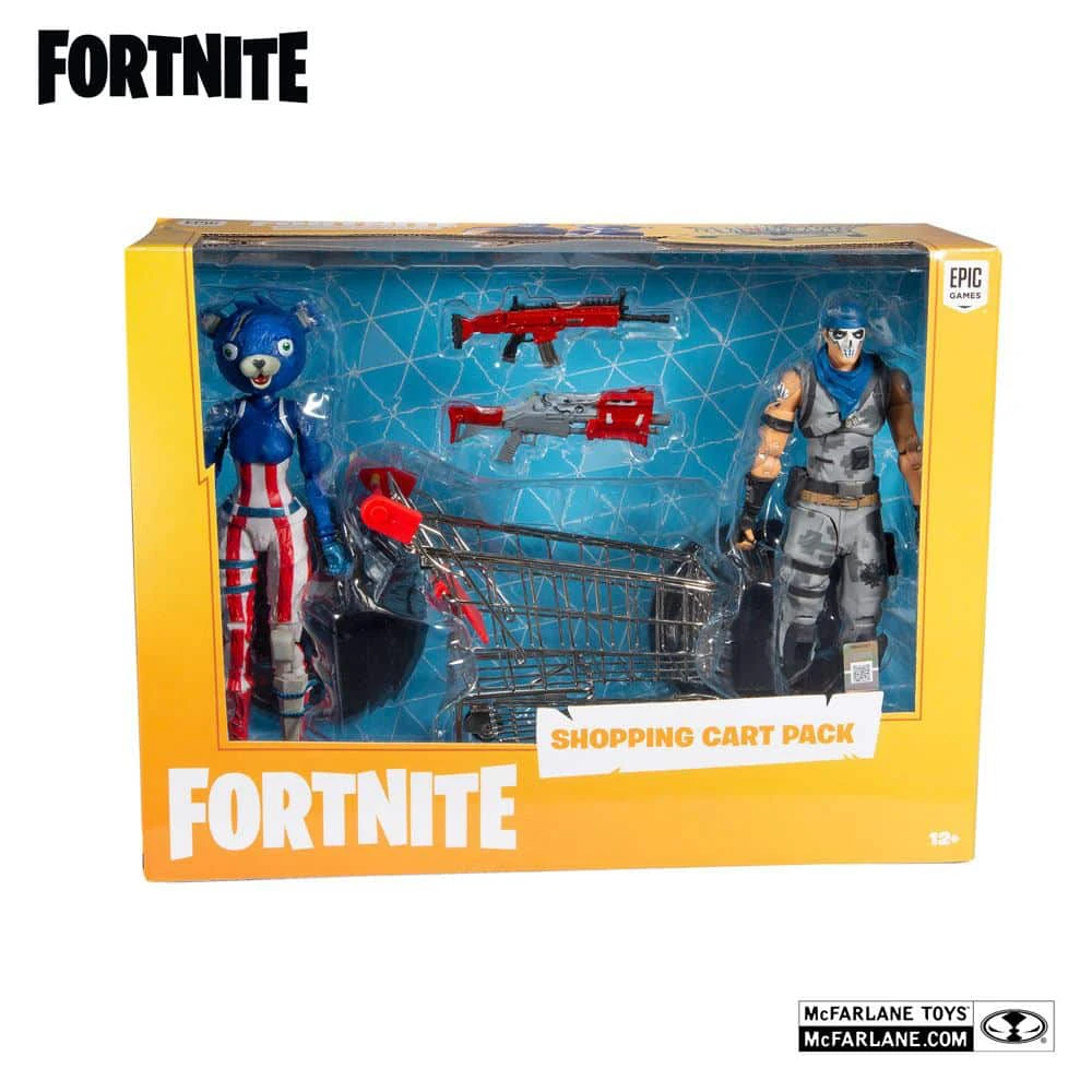 McFarlane Fortnite - Shopping Cart W/ War Paint And FW 4 McFarlane Fortnite - Shopping Cart W/ War Paint And FW - Image 4