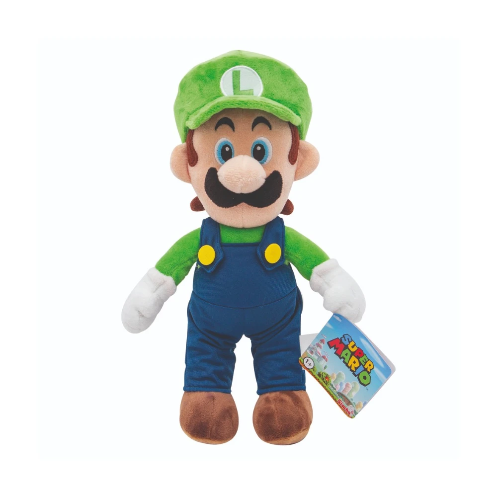 Super Mario Luigi 20" Plush By Simba 1 Super Mario Luigi 20" Plush By Simba