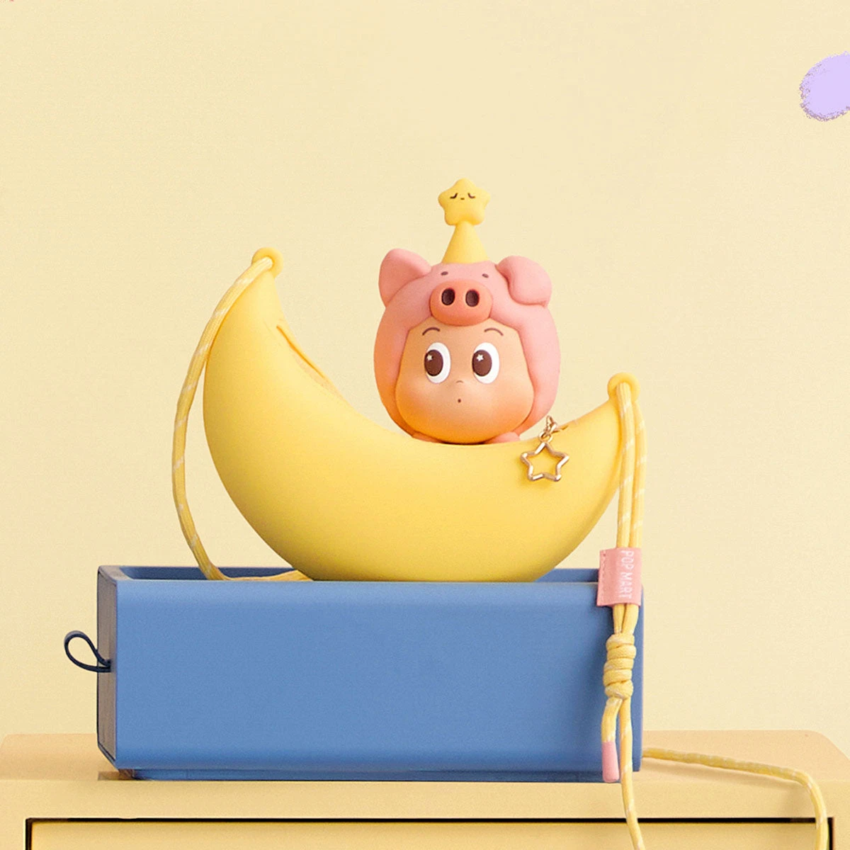 POP BEAN Pajama Party Twinkle Silicone Crossbody Bag By Pop Mart 2 POP BEAN Pajama Party Twinkle Silicone Crossbody Bag By Pop Mart - Image 2