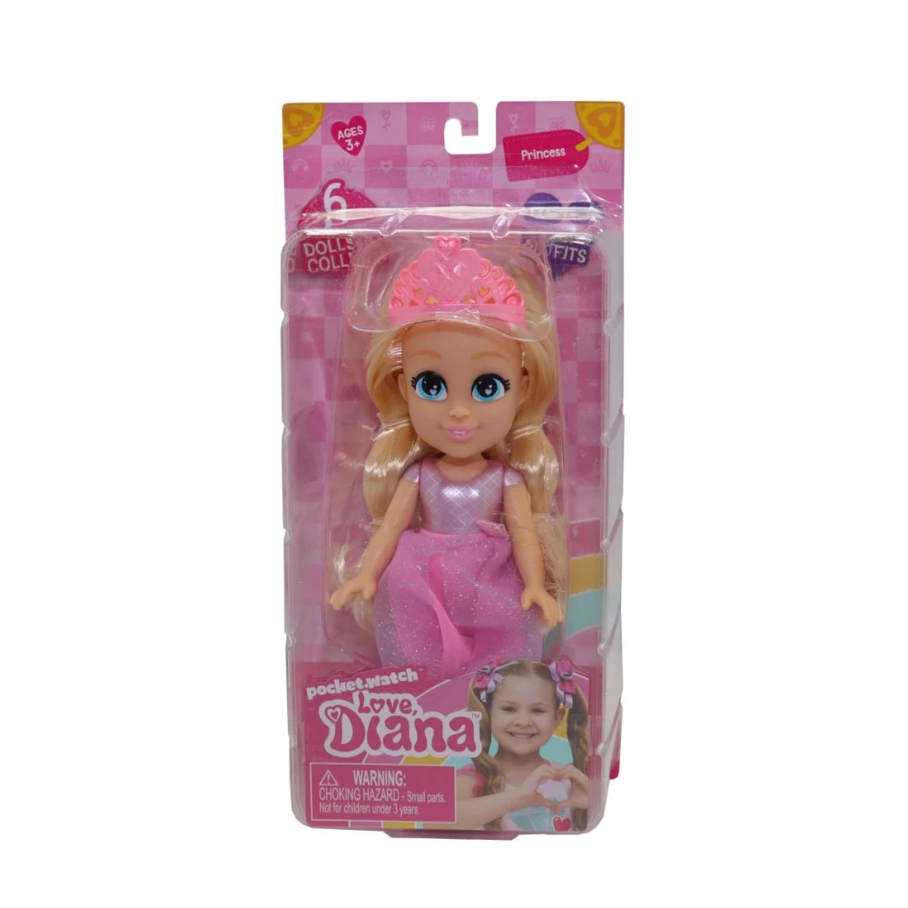 Love Diana 6" Princess Doll By Headstart 1 Love Diana 6" Princess Doll By Headstart