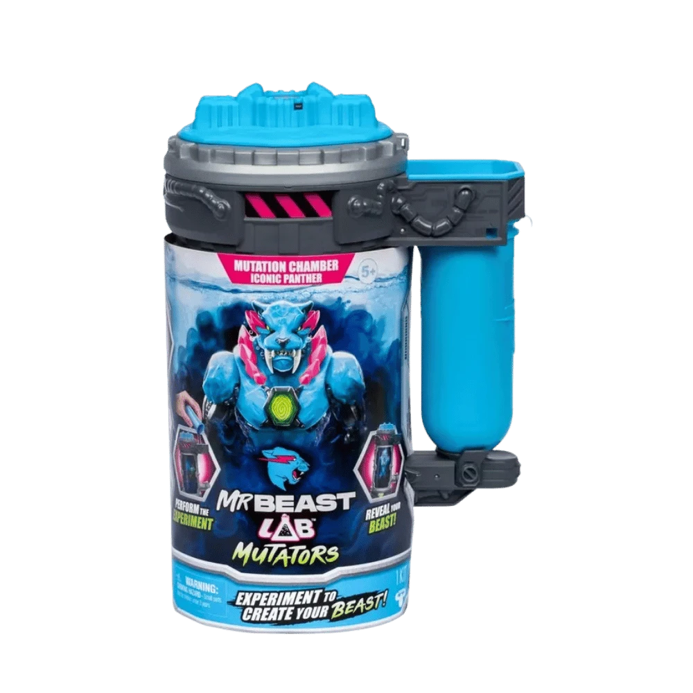 MRBEAST LAB MUTATORS MUTATION CHAMBER ICONIC PANTHER By Moose Toys 1 MRBEAST LAB MUTATORS MUTATION CHAMBER ICONIC PANTHER By Moose Toys