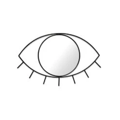 Doiy Cyclops Wall Mirror M Size Black ّ