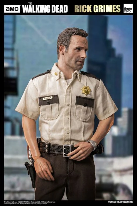 ThreeZero The Walking Dead - Rick Grimes (Season 1) 1/6th Scale Action Figure 3 ThreeZero The Walking Dead - Rick Grimes (Season 1) 1/6th Scale Action Figure - Image 3