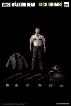 ThreeZero The Walking Dead - Rick Grimes (Season 1) 1/6th Scale Action Figure 9 ThreeZero The Walking Dead - Rick Grimes (Season 1) 1/6th Scale Action Figure -Model Product Shop 3Z01450W0 000 005