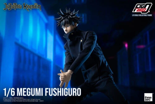 Jujutsu Kaisen Megumi Fushiguro 1/6 Scale FigZero Action Figure By ThreeZero 2 Jujutsu Kaisen Megumi Fushiguro 1/6 Scale FigZero Action Figure By ThreeZero - Image 2