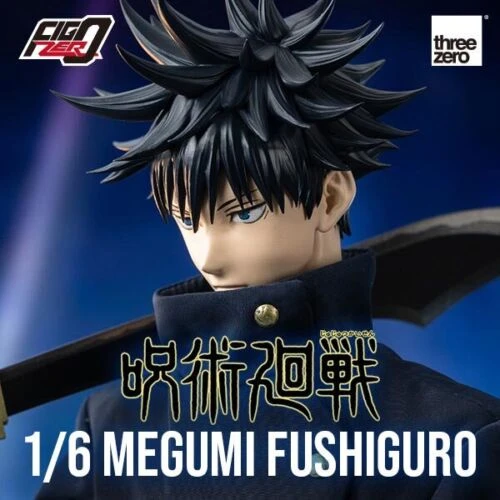 Jujutsu Kaisen Megumi Fushiguro 1/6 Scale FigZero Action Figure By ThreeZero 5 Jujutsu Kaisen Megumi Fushiguro 1/6 Scale FigZero Action Figure By ThreeZero - Image 5