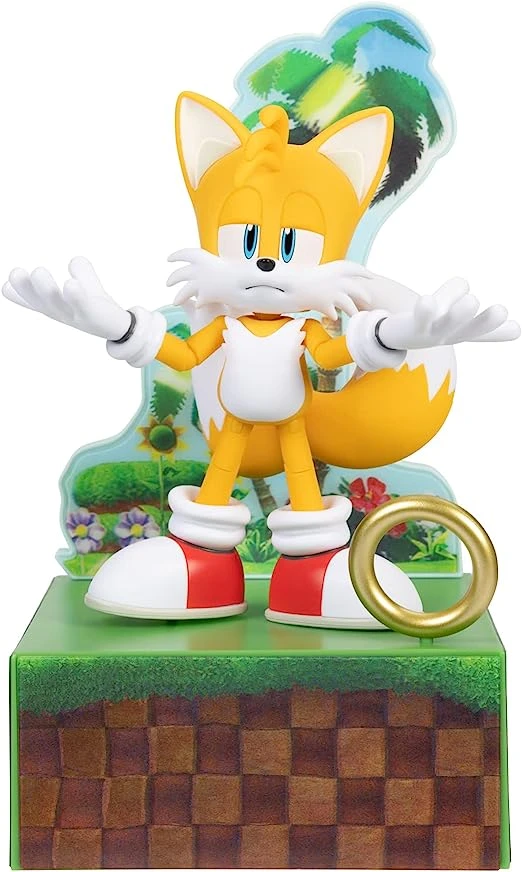 JAKKS PACIFIC Sonic The Hedgehog Ultimate 6” Tails Collector Edition Action Figure 3 JAKKS PACIFIC Sonic The Hedgehog Ultimate 6” Tails Collector Edition Action Figure - Image 3