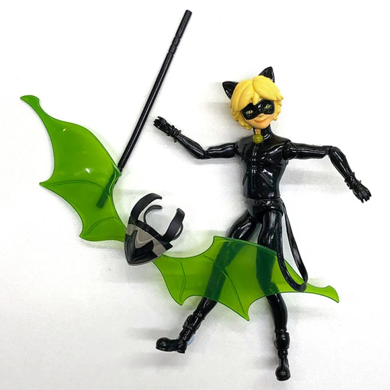 Miraculous Cat Noir Battle Wings Figure With Accessories 2 Miraculous Cat Noir Battle Wings Figure With Accessories - Image 2