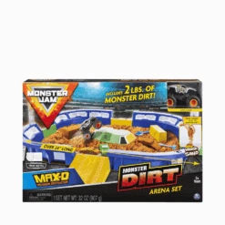 SPIN MASTER Monster Jam Kinetic Dirt Arena Playset