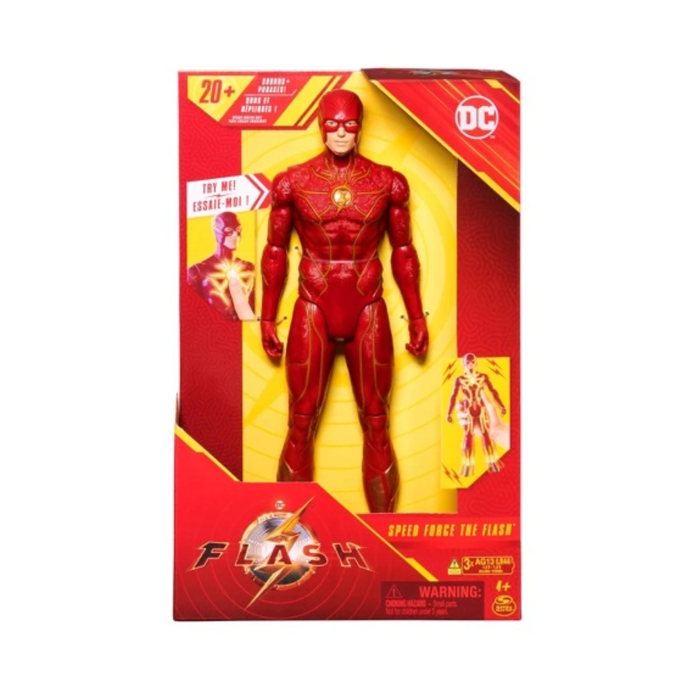 The Flash Speed Force 12" Deluxe Action Figure By Spin Master 1 The Flash Speed Force 12" Deluxe Action Figure By Spin Master