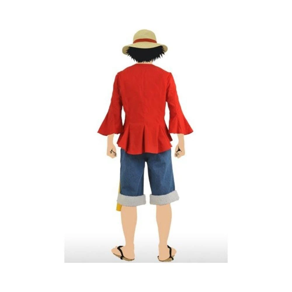 One Piece Monkey D Luffy Mens Medium With Hat 5 One Piece Monkey D Luffy Mens Medium With Hat - Image 5