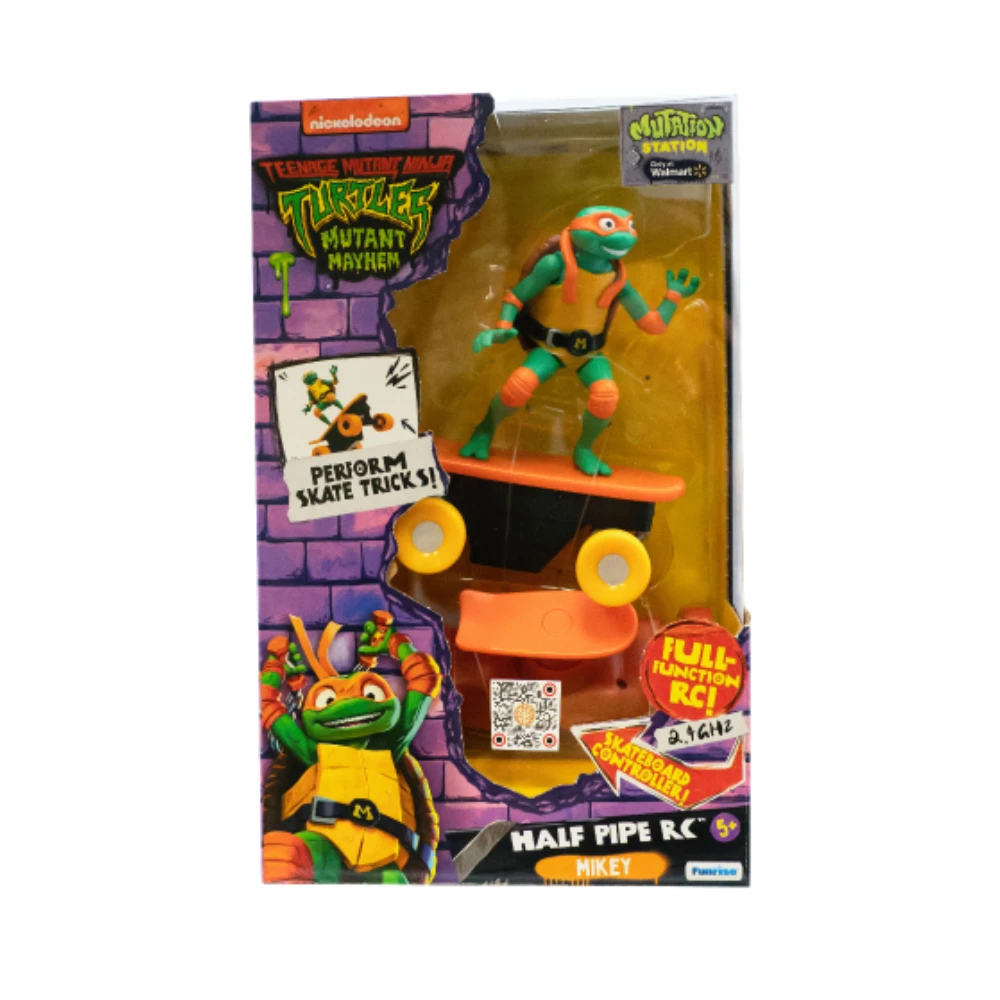 Teenage Mutant Ninja Turtles Half Pipe Remote Control Play Set - Michelangelo 1 Teenage Mutant Ninja Turtles Half Pipe Remote Control Play Set - Michelangelo