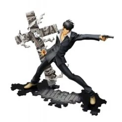 Kotobukiya TRIGUN BADLANDS RUMBLE NICHOLAS D. WOLFWOOD ARTFXJ STATUE