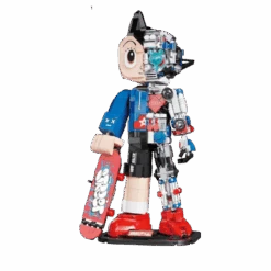 Astro Boy. The Skateboard Boy Brick Figures By Pantasy