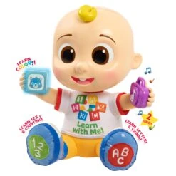 JAZWARES Cocomelon Learning With JJ 10.5" Doll 7 JAZWARES Cocomelon Learning With JJ 10.5" Doll -Model Product Shop 96112 000 004