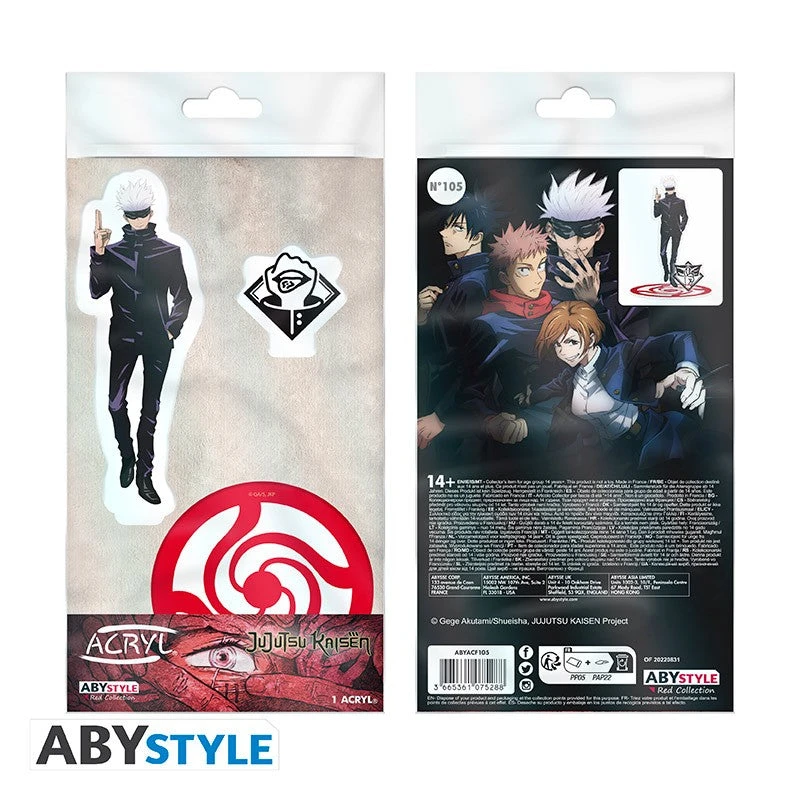 Jujutsu Kaisen Gojo Acryl Figure By Abystyle 2 Jujutsu Kaisen Gojo Acryl Figure By Abystyle - Image 2