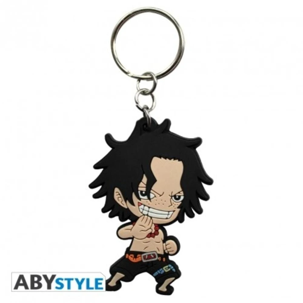 ONE PIECE - Keychain PVC "Ace SD" 1 ONE PIECE - Keychain PVC "Ace SD"