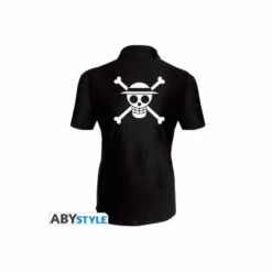 ONE PIECE - Polo "Skull Luffy" Homme MC Noir - X Large -Model Product Shop ABYTEX575XL 000 003