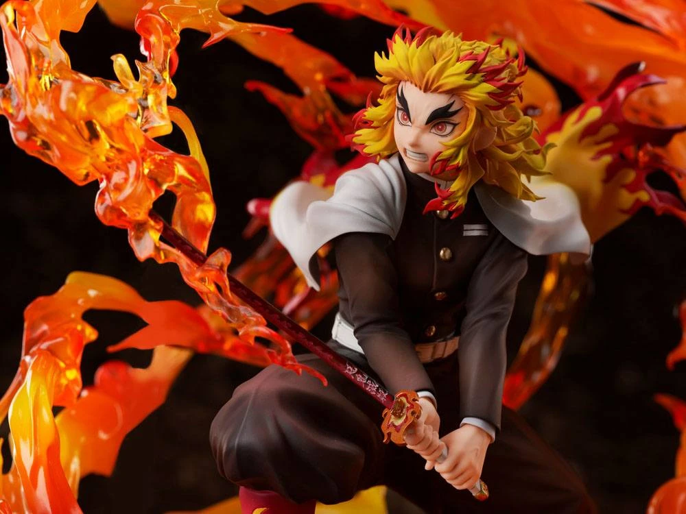 Demon Slayer Kimetsu No Yaiba Kyojuro Rengoku 1/8 Scale Figure 2 Demon Slayer Kimetsu No Yaiba Kyojuro Rengoku 1/8 Scale Figure - Image 2