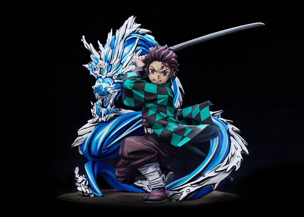 Demon Slayer Kimetsu No Yaiba Tanjiro Kamado Total Concentration Paint Version 1/8 Scale Figure By Aniplex 2 Demon Slayer Kimetsu No Yaiba Tanjiro Kamado Total Concentration Paint Version 1/8 Scale Figure By Aniplex - Image 2