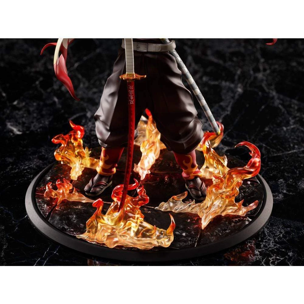 Demon Slayer -Kimetsu No Yaiba- The Movie: Mugen Train Kyojuro Rengoku 1/8 Scale Figure 2 Demon Slayer -Kimetsu No Yaiba- The Movie: Mugen Train Kyojuro Rengoku 1/8 Scale Figure - Image 2