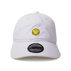 Difuzed Smiley White Cap