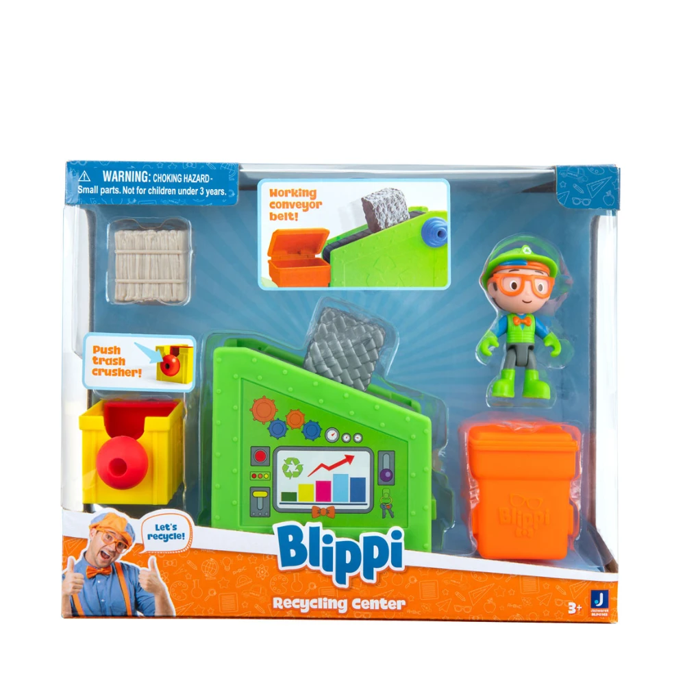 JAZWARES Blippi Little Adventures - Recycling Center 1 JAZWARES Blippi Little Adventures - Recycling Center