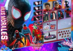 Spider-Man: Into The Spider-Verse - Miles Morales 1/6 Scale Figure By Hot Toys -Model Product Shop CMC 604668 000 003