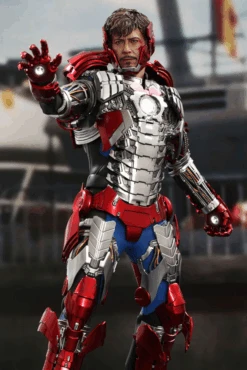 Marvel IRON MAN 2 Tony Stark (Mark V Suit Up) Deluxe 1:6 Action Figure By Iron Studios -Model Product Shop CMC 608154 000 002