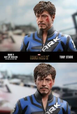 Marvel IRON MAN 2 Tony Stark (Mark V Suit Up) Deluxe 1:6 Action Figure By Iron Studios -Model Product Shop CMC 608154 000 005