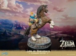 THE LEGEND OF ZELDA: BREATH OF THE WILD - LINK ON HORSEBACK (STANDARD) STATUE BY FIRST 4 FIGURES 6 THE LEGEND OF ZELDA: BREATH OF THE WILD - LINK ON HORSEBACK (STANDARD) STATUE BY FIRST 4 FIGURES -Model Product Shop CMC 625699 000 003