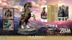 THE LEGEND OF ZELDA: BREATH OF THE WILD - LINK ON HORSEBACK (STANDARD) STATUE BY FIRST 4 FIGURES 7 THE LEGEND OF ZELDA: BREATH OF THE WILD - LINK ON HORSEBACK (STANDARD) STATUE BY FIRST 4 FIGURES -Model Product Shop CMC 625699 000 004