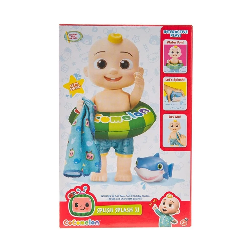 JAZWARES Cocomelon Splish Splash JJ 9" Doll 1 JAZWARES Cocomelon Splish Splash JJ 9" Doll