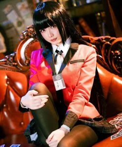 Kakegurui Yumeko Jabami Costume For Adults (Medium) -Model Product Shop COS KAKEGURUI 000 004