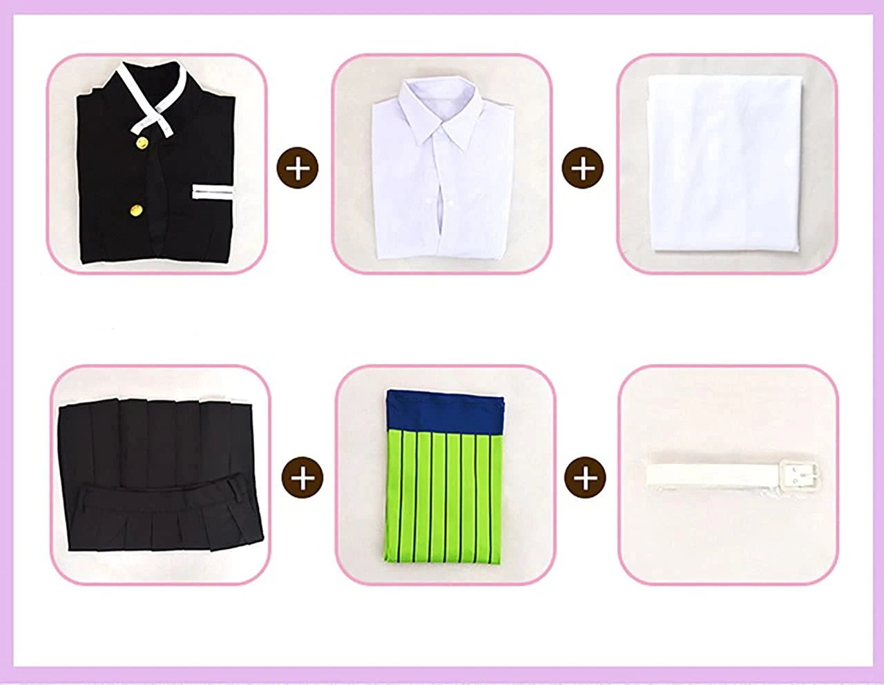 Demon Slayer Mitsuri KanrojiCostume Set 2 Demon Slayer Mitsuri KanrojiCostume Set - Image 2