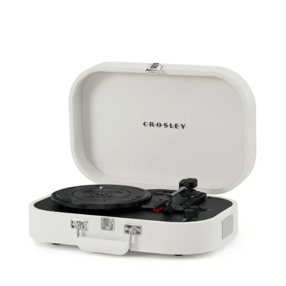 DISCOVERY PORTABLE TURNTABLE WITH BLUETOOTH OUT - DUNE By CROSLEY 1 DISCOVERY PORTABLE TURNTABLE WITH BLUETOOTH OUT - DUNE By CROSLEY