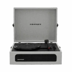 VOYAGER PORTABLE TURNTABLE WITH BLUETOOTH OUT - GRAY By CROSLEY