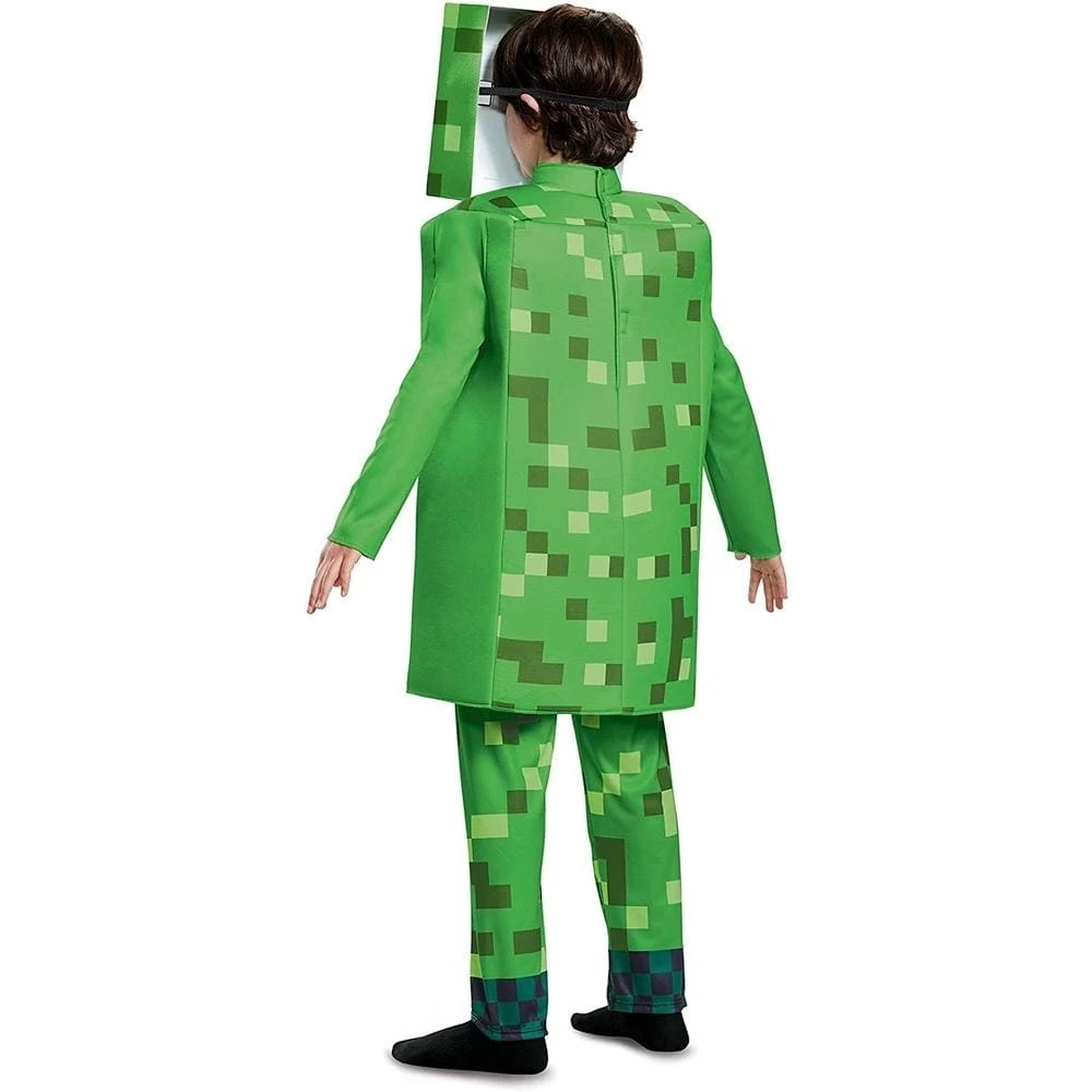 Minecraft Creeper Kids Deluxe Costume Boys 1 Minecraft Creeper Kids Deluxe Costume Boys