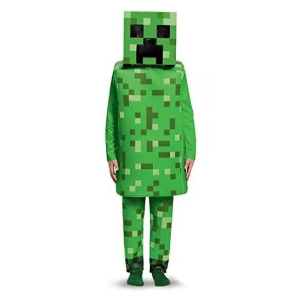 Minecraft Creeper Kids Deluxe Costume Boys 2 Minecraft Creeper Kids Deluxe Costume Boys - Image 2