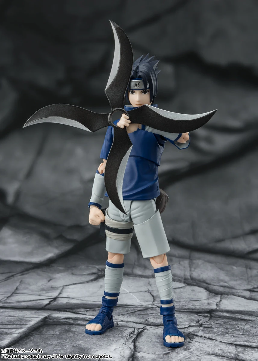 Naruto Sasuke Uchiha Ninja Prodigy Of The Uchiha Clan S.H.FiguartsAction Figure By Bandai Tamashii 3 Naruto Sasuke Uchiha Ninja Prodigy Of The Uchiha Clan S.H.FiguartsAction Figure By Bandai Tamashii - Image 3
