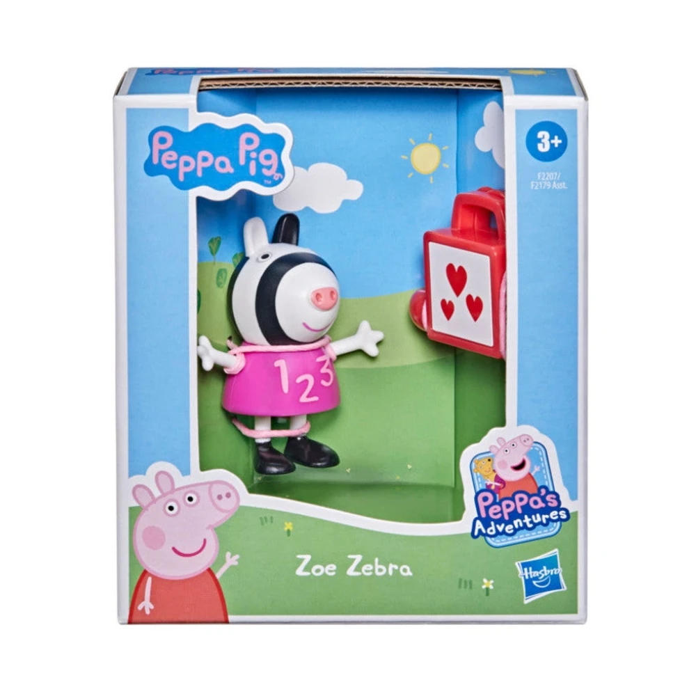 Hasbro Peppa's Fun Friends Figures - Zoe Zebra 1 Hasbro Peppa's Fun Friends Figures - Zoe Zebra