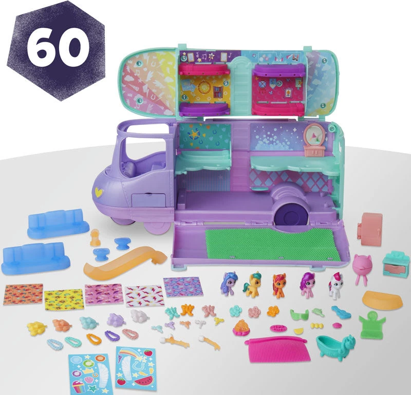 My Little Pony Mini World Magic Mare Stream Trailer Playset By Hasbro 3 My Little Pony Mini World Magic Mare Stream Trailer Playset By Hasbro - Image 3