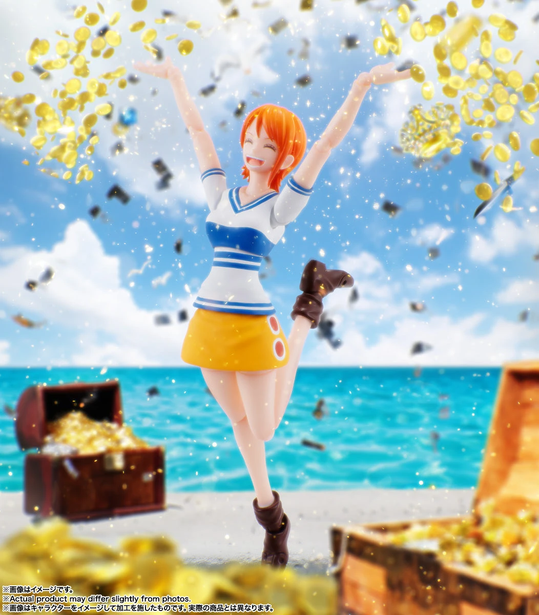 One Piece NAMI Romance Dawn S.H.Figuarts Action Figure By Bandai Tamashii 5 One Piece NAMI Romance Dawn S.H.Figuarts Action Figure By Bandai Tamashii - Image 5