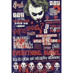 Batman The Dark Knight Joker 61X91 Cm Poster By Grupo Erik