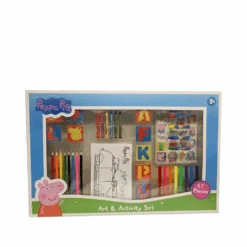 Peppa Pig 67 Pieces Art Set In Jumbo Box