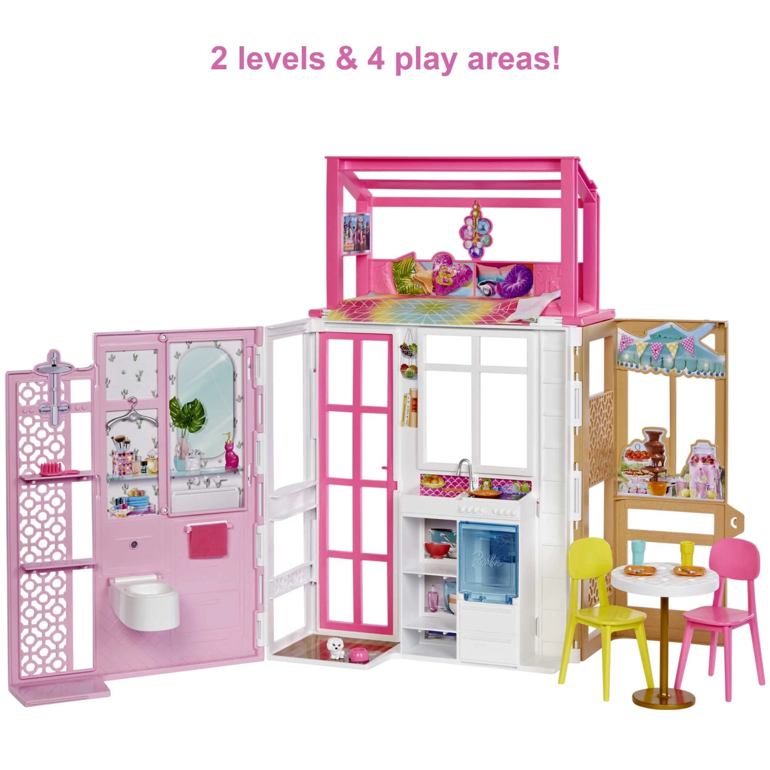 MATTEL Barbie 360 Play House Set 2 MATTEL Barbie 360 Play House Set - Image 2