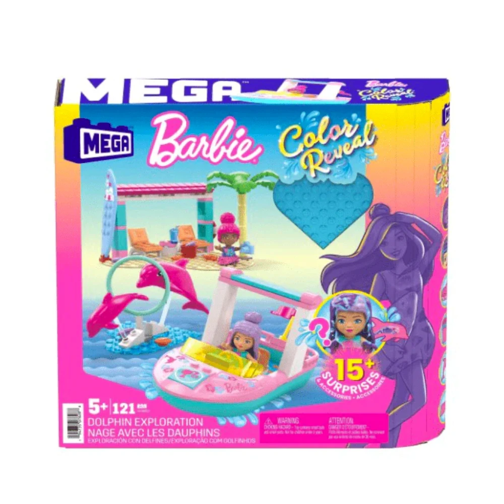 MATTEL Barbie Color Reveal Dolphin Exploration Play Set 1 MATTEL Barbie Color Reveal Dolphin Exploration Play Set