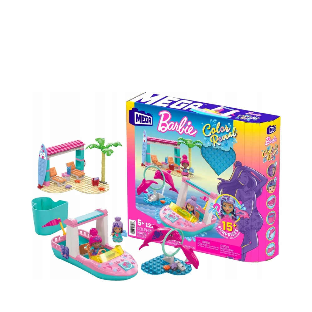 MATTEL Barbie Color Reveal Dolphin Exploration Play Set 2 MATTEL Barbie Color Reveal Dolphin Exploration Play Set - Image 2