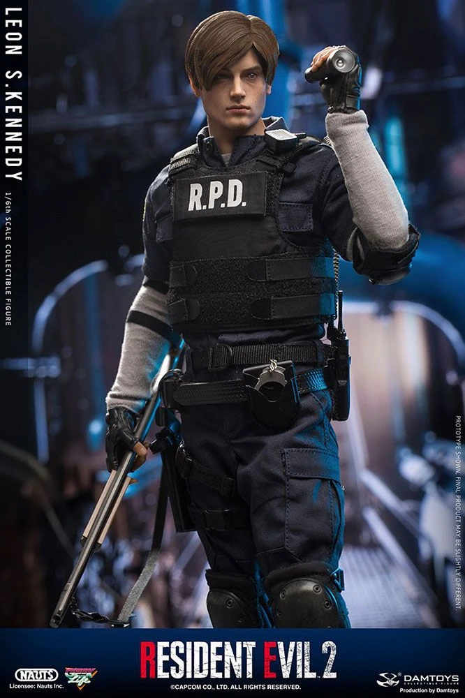 RESIDENT EVIL LEON KENNEDY 1/6 Scale Action Figure By Hot Toys 5 RESIDENT EVIL LEON KENNEDY 1/6 Scale Action Figure By Hot Toys - Image 5