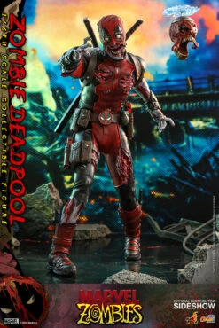 Marvel ZOMBIE DADPOOL 1/6 Scale Action Figure By Hot Toys -Model Product Shop HK 607096 000 003